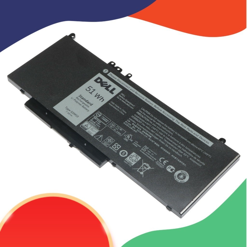 Thay Pin cho Laptop Dell Latitude G5M10 E5450 E5550 G5M10 51W