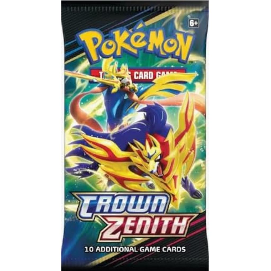 Pokemon TCG: Crown Zenith - Gói tăng cường (Gói tăng cường đơn, 10 thẻ)