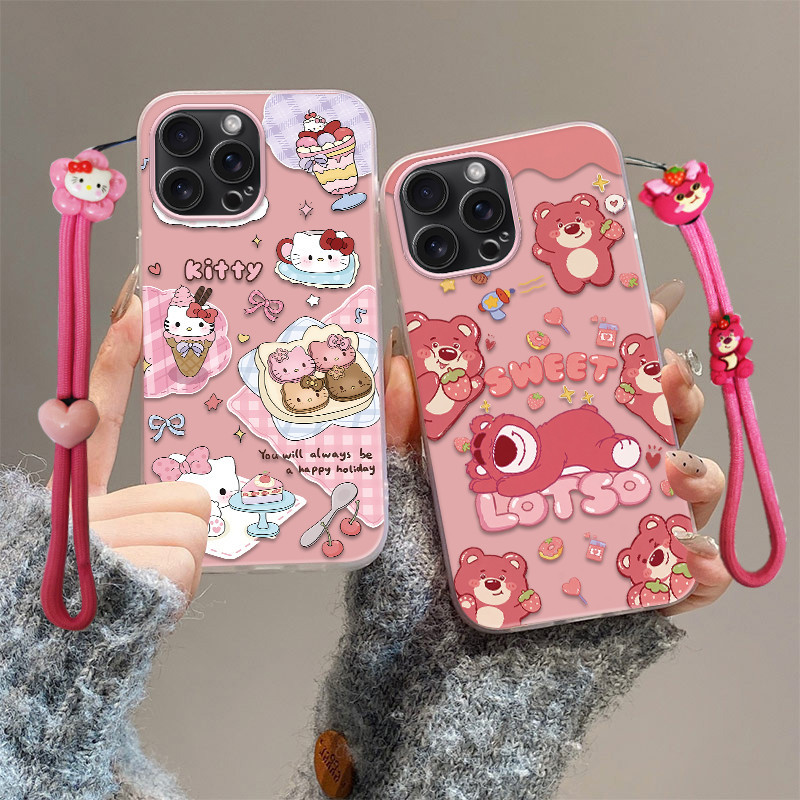 Ốp lưng iphone 16 pro max iphone 16 pro ốp lưng điện thoại chống rơi dễ thương