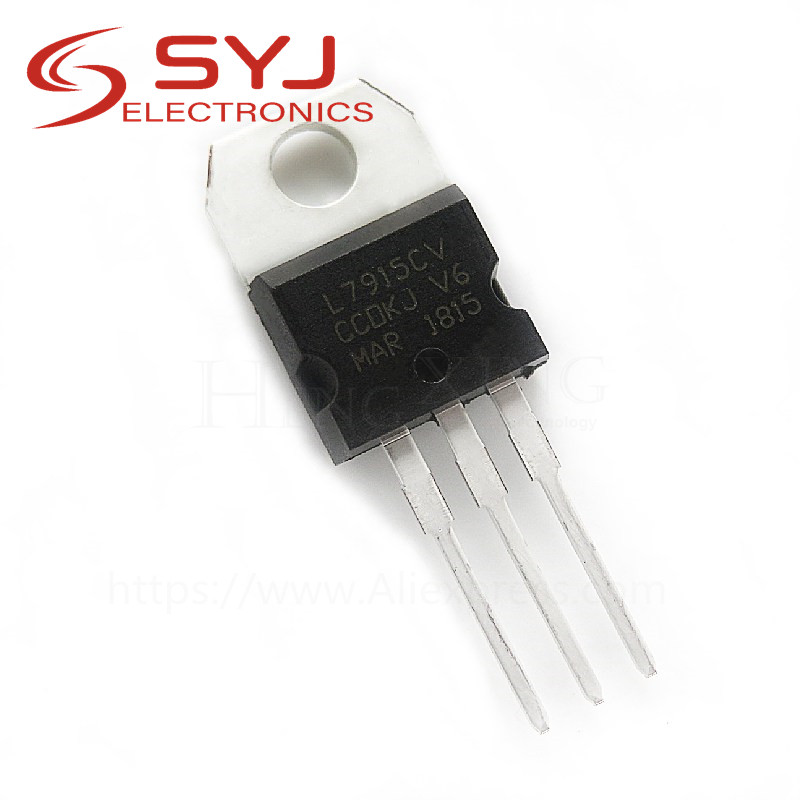 10 Cái / lốc L7915CV TO220 L7915 TO-220 7915 LM7915 MC7915 7915CV mới nguyên bản Còn hàng