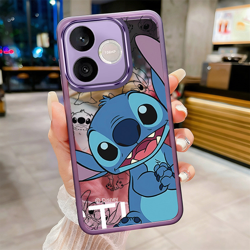 Honor 600 Lite 5G 400Lite 400 Pro 5G Happy Stitch Soft Phone Case Smile Candy Silicon Case Bảo Vệ Ca