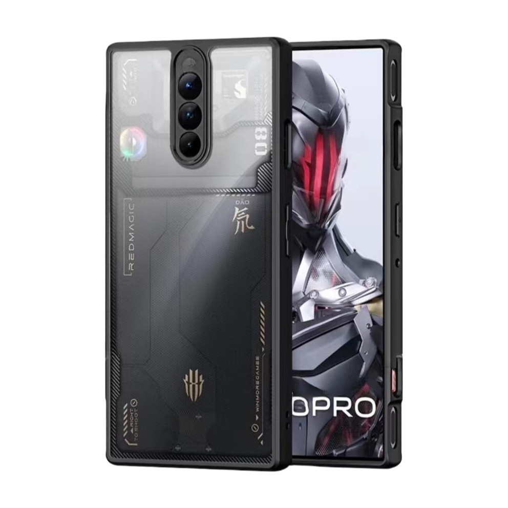 Dành cho vỏ điện thoại Red Magic 8spro ống kính mờ mới túi khí chống rơi toàn bộ Nubia 8spro + trong