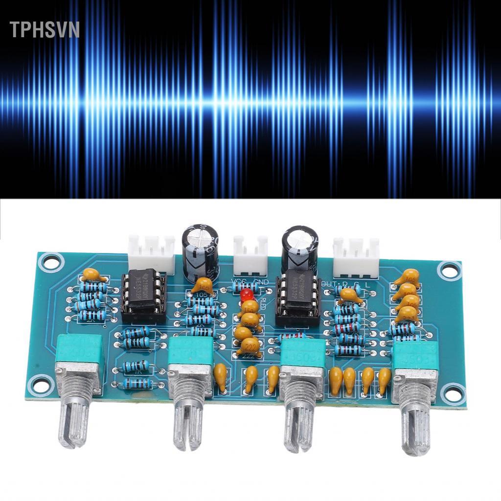 Tphsvn Preamp Board Module 2 Kênh Bộ Khuếch Đại Công Suất Kỹ Thuật Số NE5532 Chip Cho Loa