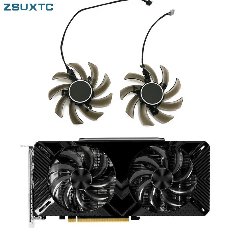 HL 85mm GA91S2U 4Pin GTX 1660 1660Ti RTX2060 GTX1660 Quạt Card Đồ Họa Cho PNY Palit RTX 2060 SUPER 2