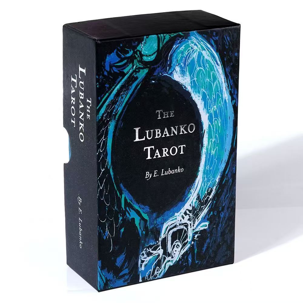 The lubanko Tarot The lubanko Tarot Tiếng Anh Chất Lượng Cao Size 1: 1 Với Bộ Hướng Dẫn Đầy Đủ Thẻ T