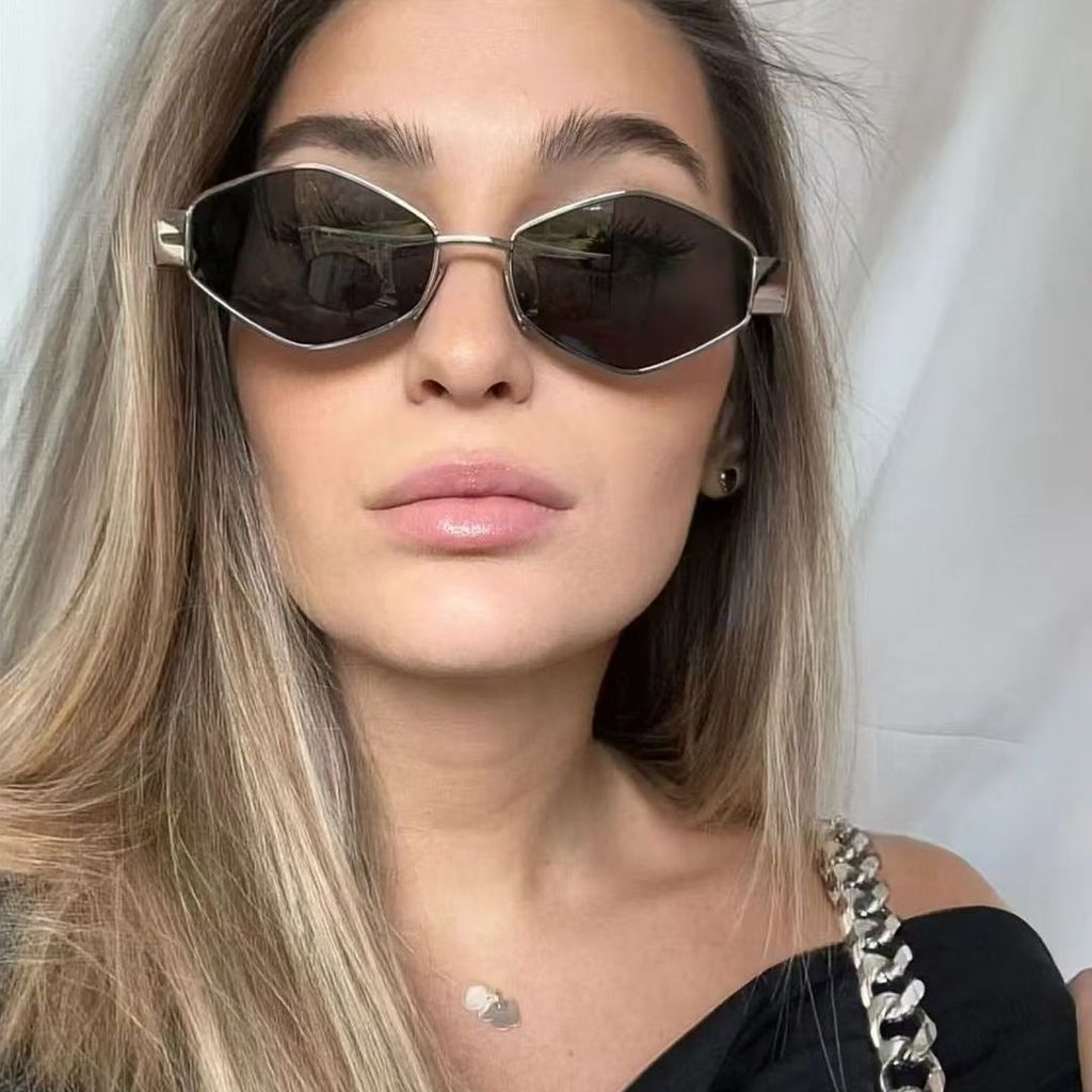 CELINE1987 Kính râm thời trang nữ Kính gọng nhỏ Kính du lịch