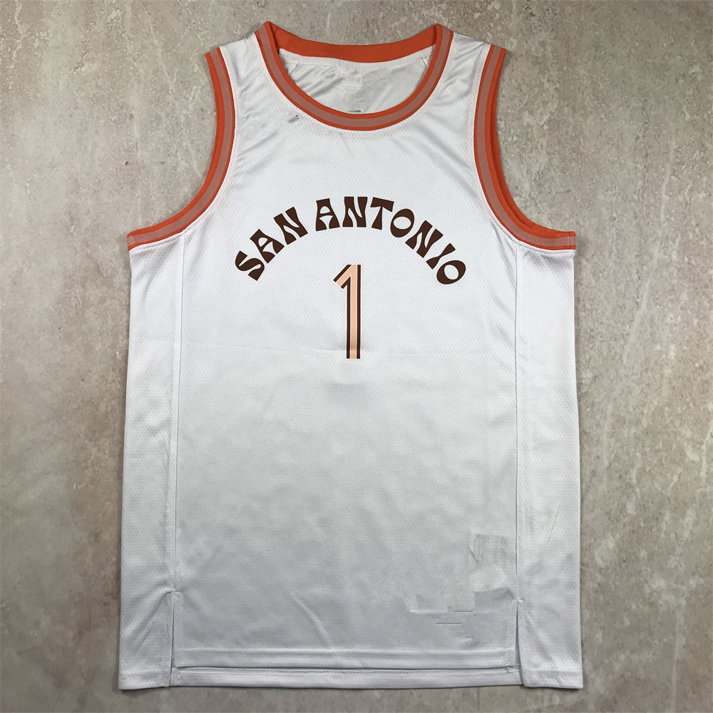 Denver Gold Digging City Edition White Basketball Jersey-24 Game Season
