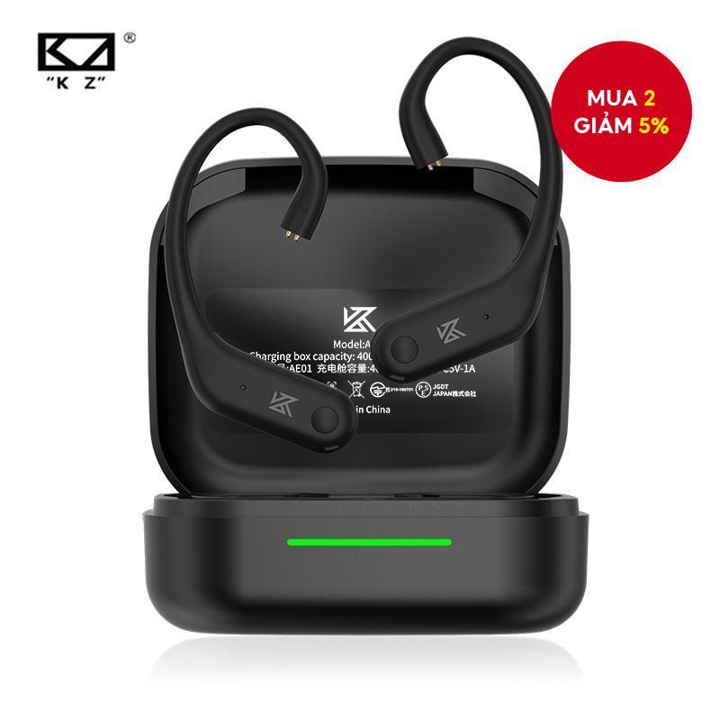 KZ AE01 Tai Nghe Không Dây Móc Tai Nghe Bluetooth Tương Thích 5.4 Tai Nghe Cáp Có Vỏ Sạc C Đầu Nối P