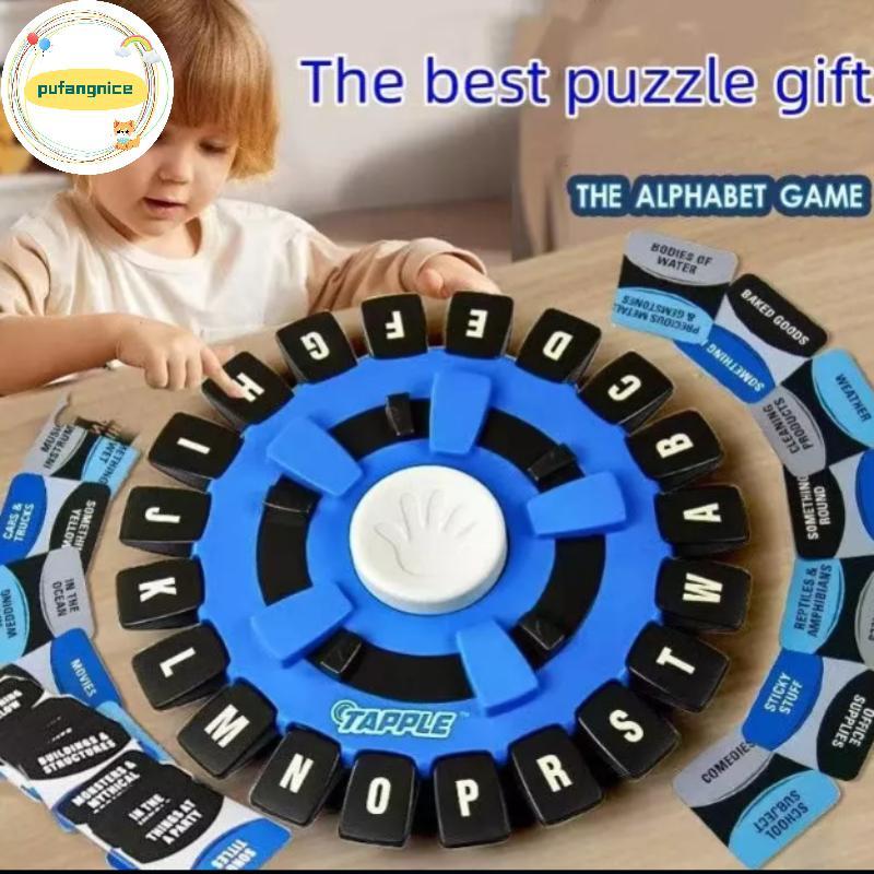 Pufangnice Crazy Letter Game Board Game Game Family Nhịp điệu nhanh Đồ chơi xếp hình bé trai và bé g