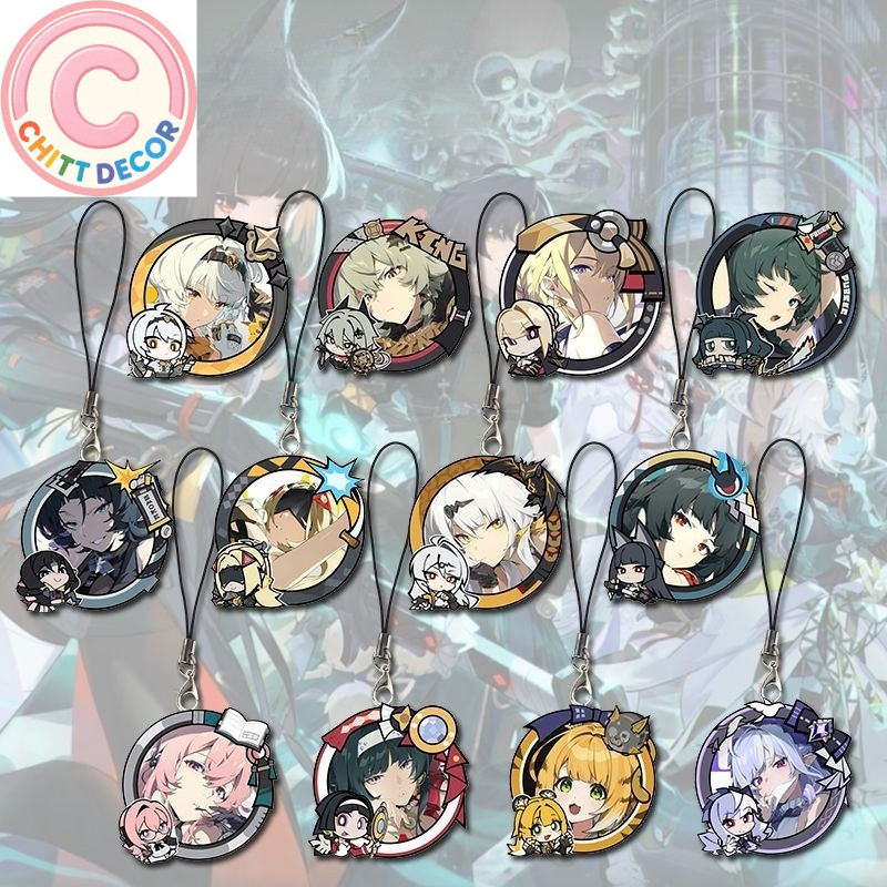 Game Zenless Zone Zero Acrylic Keychain Yixuan Ju Fufu Evelyn Hoshimi Miyabi Astra Yao Jane Doe Vivi