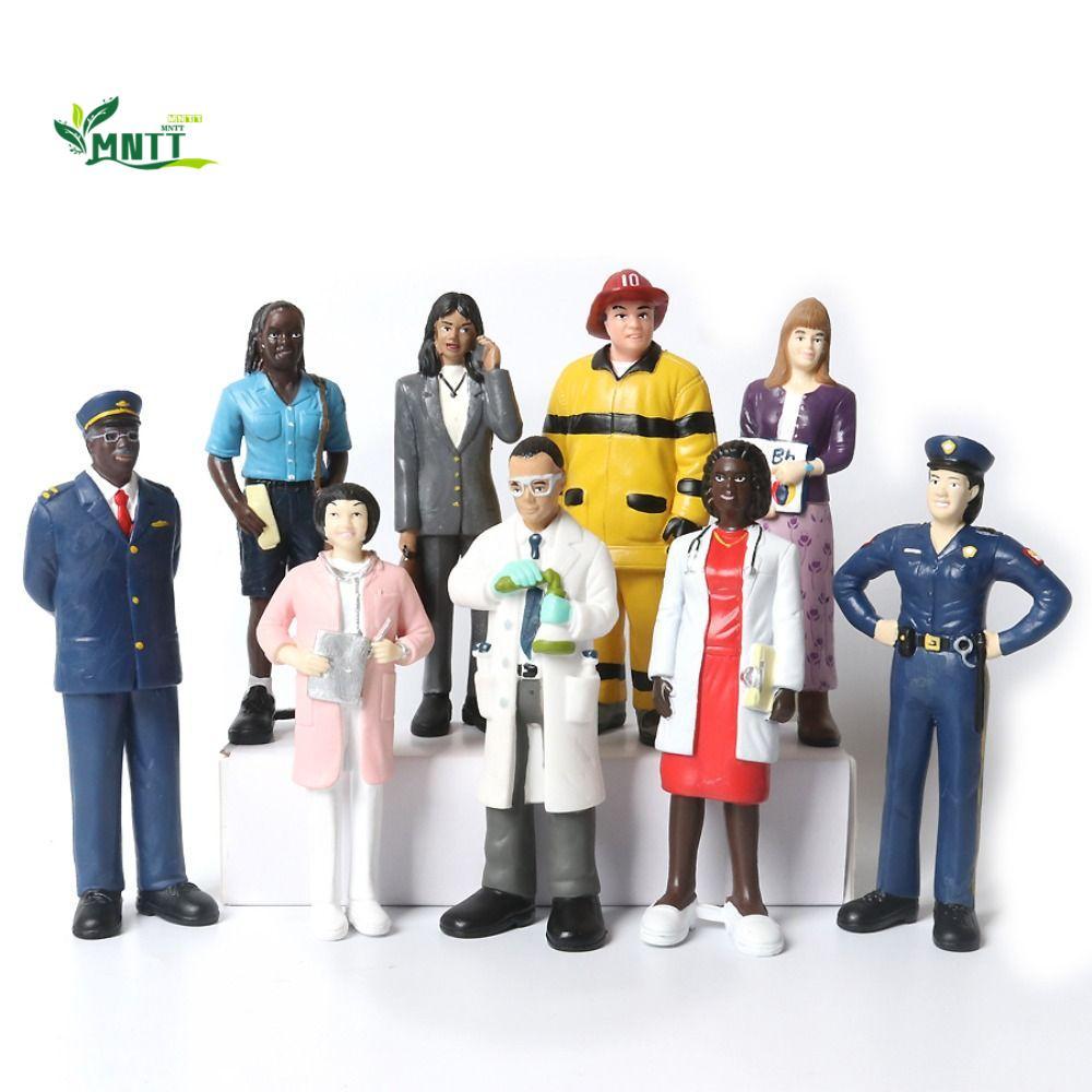 MNTT Career People Nhân Vật Mô Phỏng Bàn Cát Đồ Chơi Trẻ Em