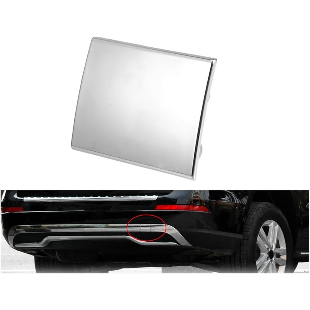 Ốp Lưng Sau Kéo Móc Che Chrome Cho Xe Mercedes Benz GL350 GL450 GL500 GL550 GL63 2013 2014 2015 2016