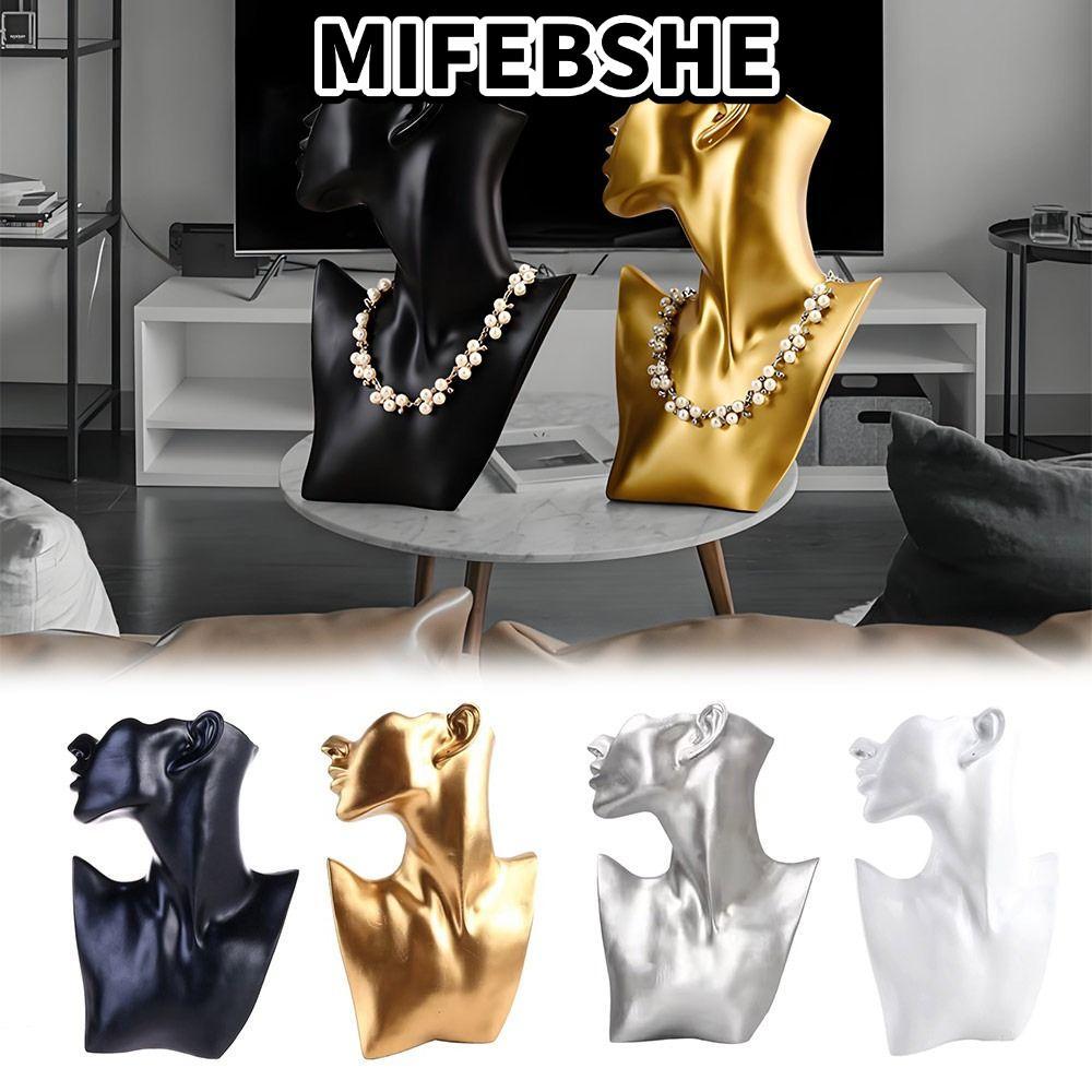 Giá trưng bày trang sức hình nộm MIFEBSHE, Giá đỡ trưng bày trang sức hình nộm mặt bên độc đáo, Giá 