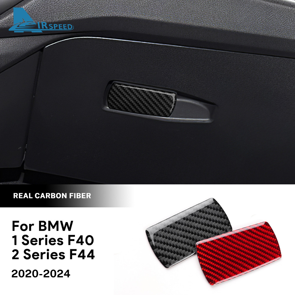 Dành Cho Xe BMW F40 F44 2020-2024 Hành Khách Bên Hộp Công Tắc Sợi Carbon Sửa Đổi Nội Thất Phụ Kiện Ô