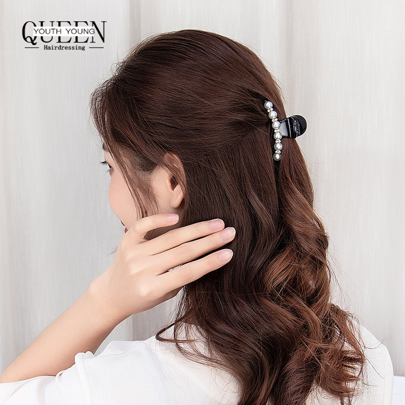 kẹp tóc ngọc trai kẹp tóc mái nữ Kẹp tóc ngọc trai kẹp tóc buộc tóc khí chất Hàn Quốc cho nữ kẹp đầu