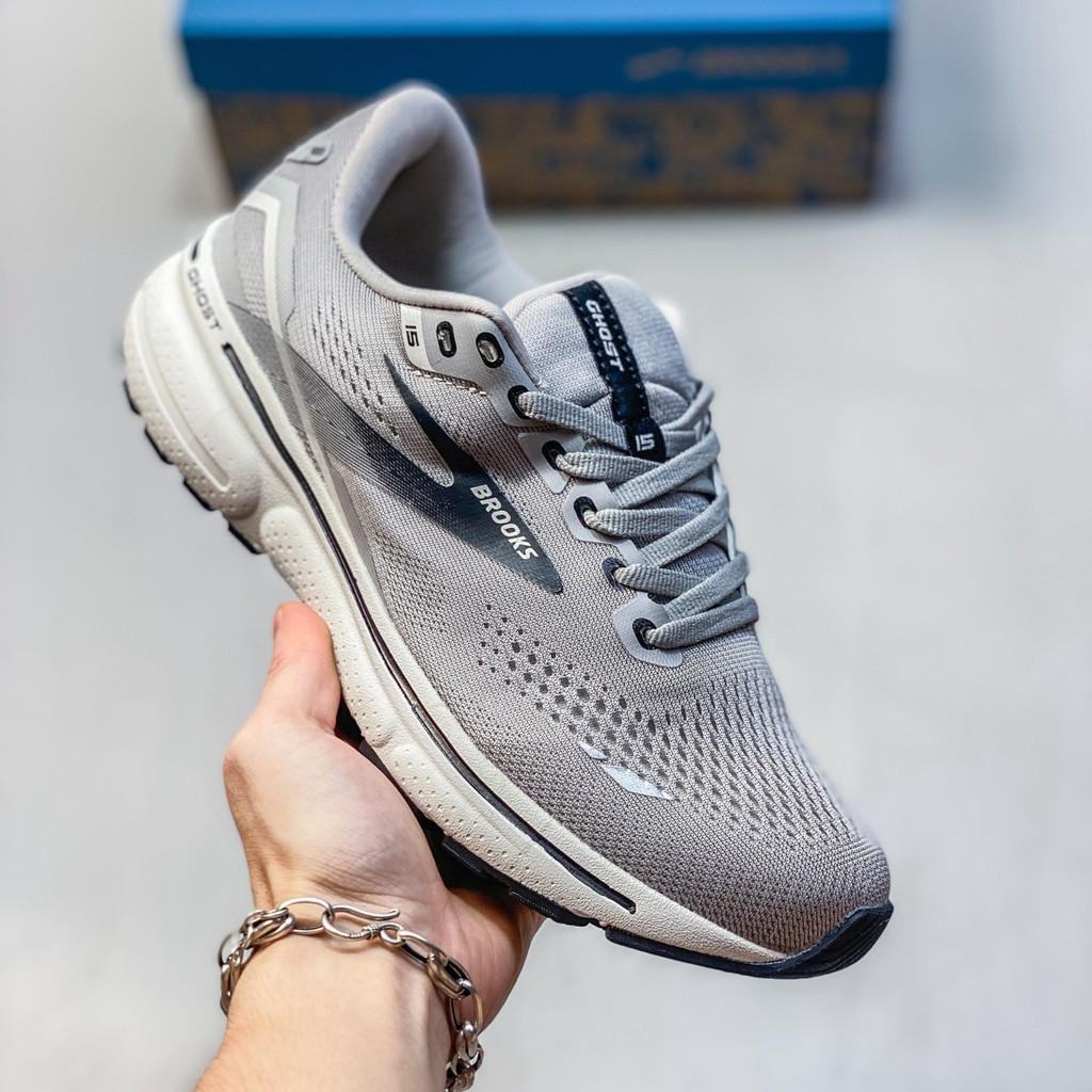 Giày chạy bộ chống mài mòn Brooks Ghost 15 Unisex EQHF