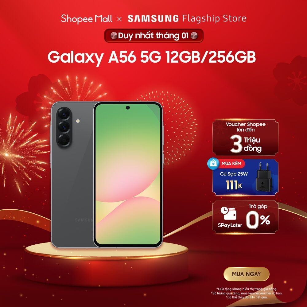 Điện thoại Samsung Galaxy A56 5G 12GB/256GB