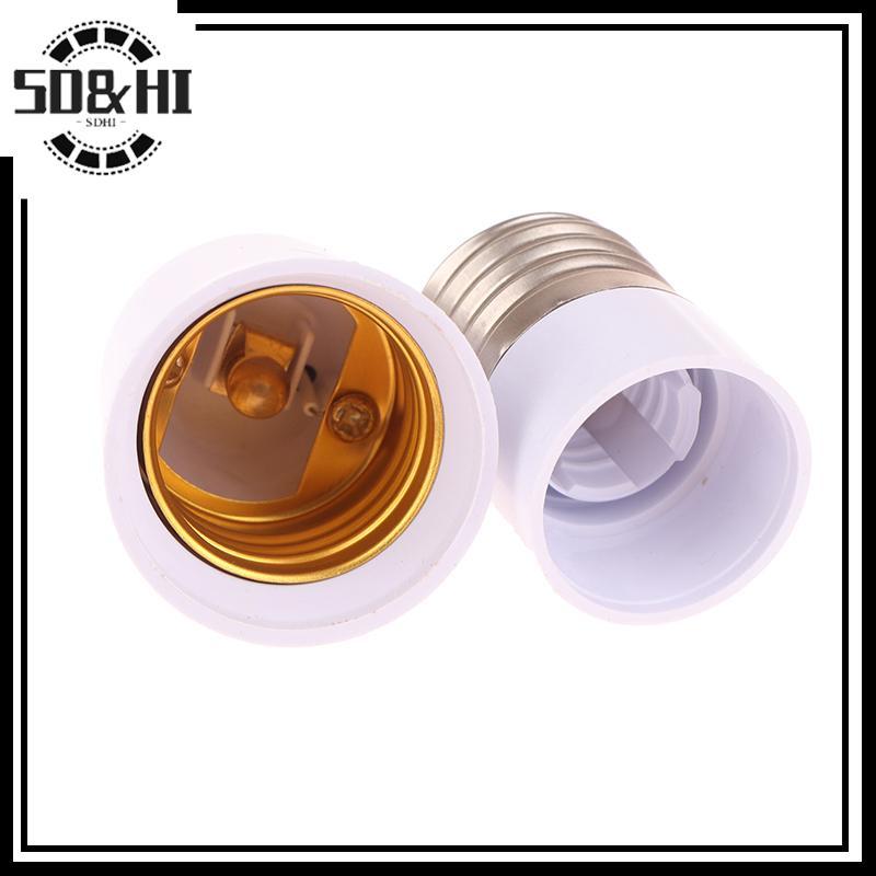 Bộ chuyển đổi bóng đèn LED 1Pc E14 sang E27 / E27 sang E14 Giá đỡ đế bóng đèn E14 Female E27 Male Ad
