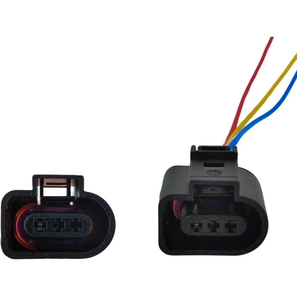 Đầu nối cảm biến mức dầu 3 chân Dây nịt tương thích với VW Passat B5 Audi A6 A4 Bora Golf Jetta 1J09