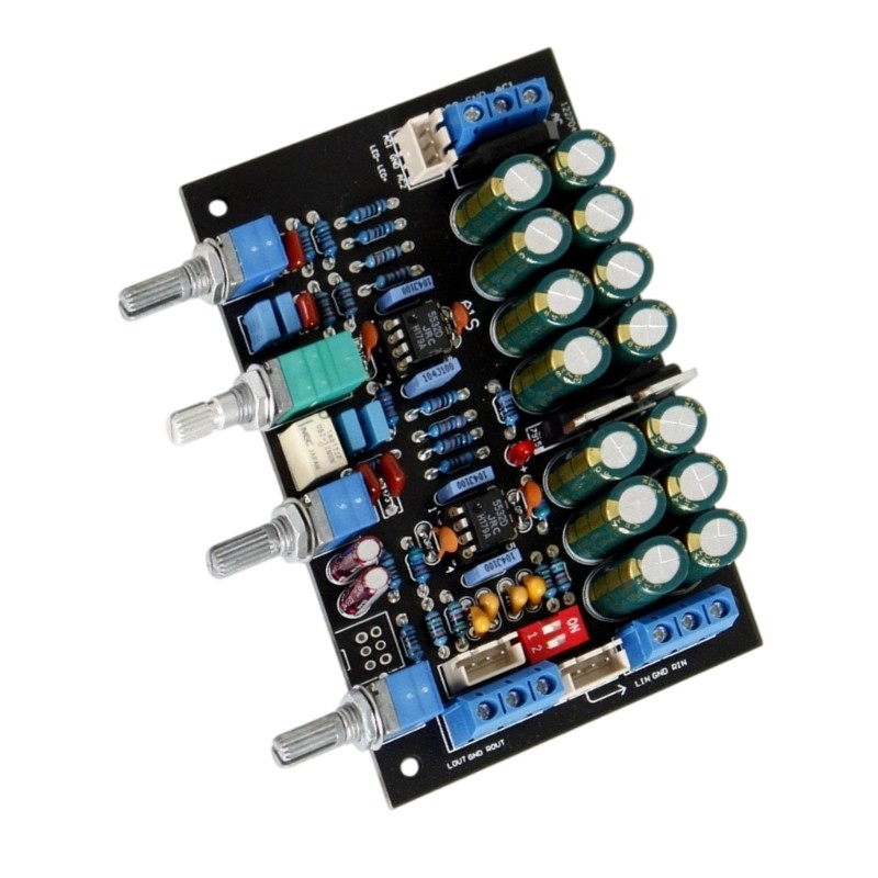 QUIM JRC5532 Bộ khuếch đại công suất BoardTone Board Điều chỉnh âm trầm Bộ khuếch đại gia đình