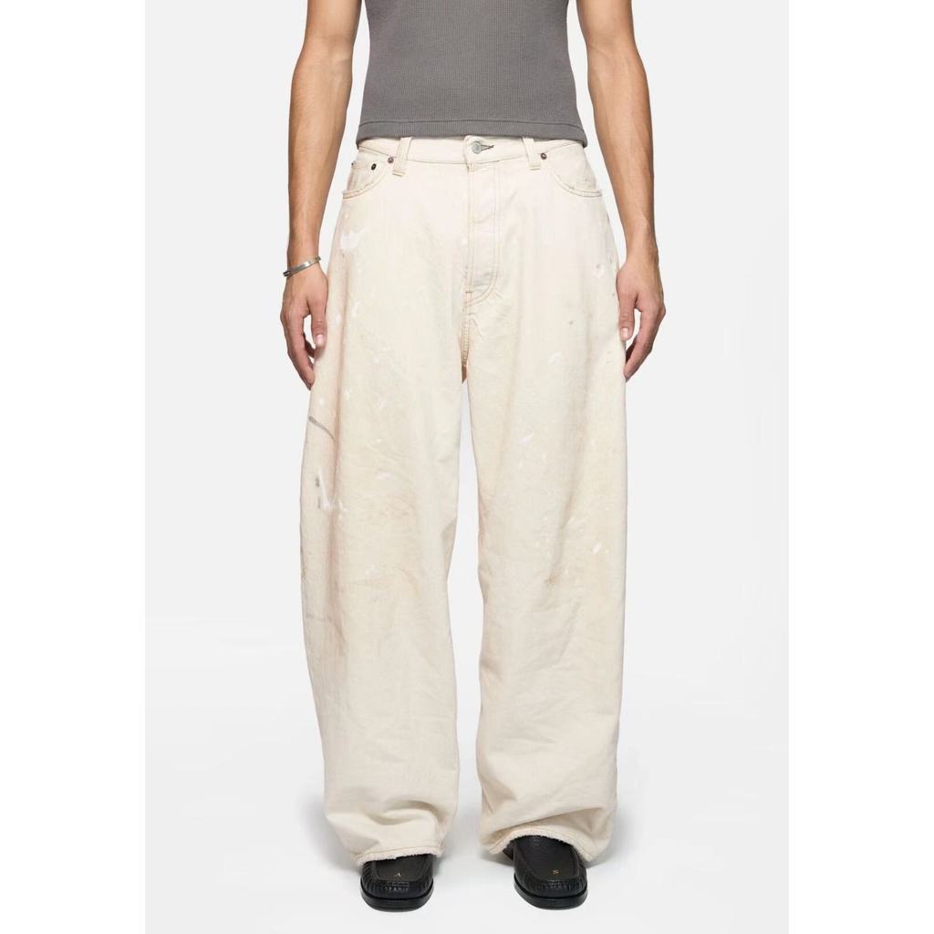 Acne studio 25Fw 1981 Loose Fit Old Splash Ink Jeans