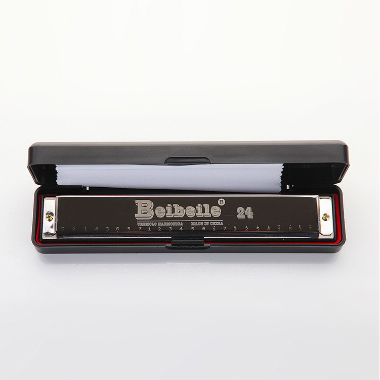 Harmonica c-Key 24 lỗ Harmonica Harmonica Baule Harmonica 10 lỗ Harmonica