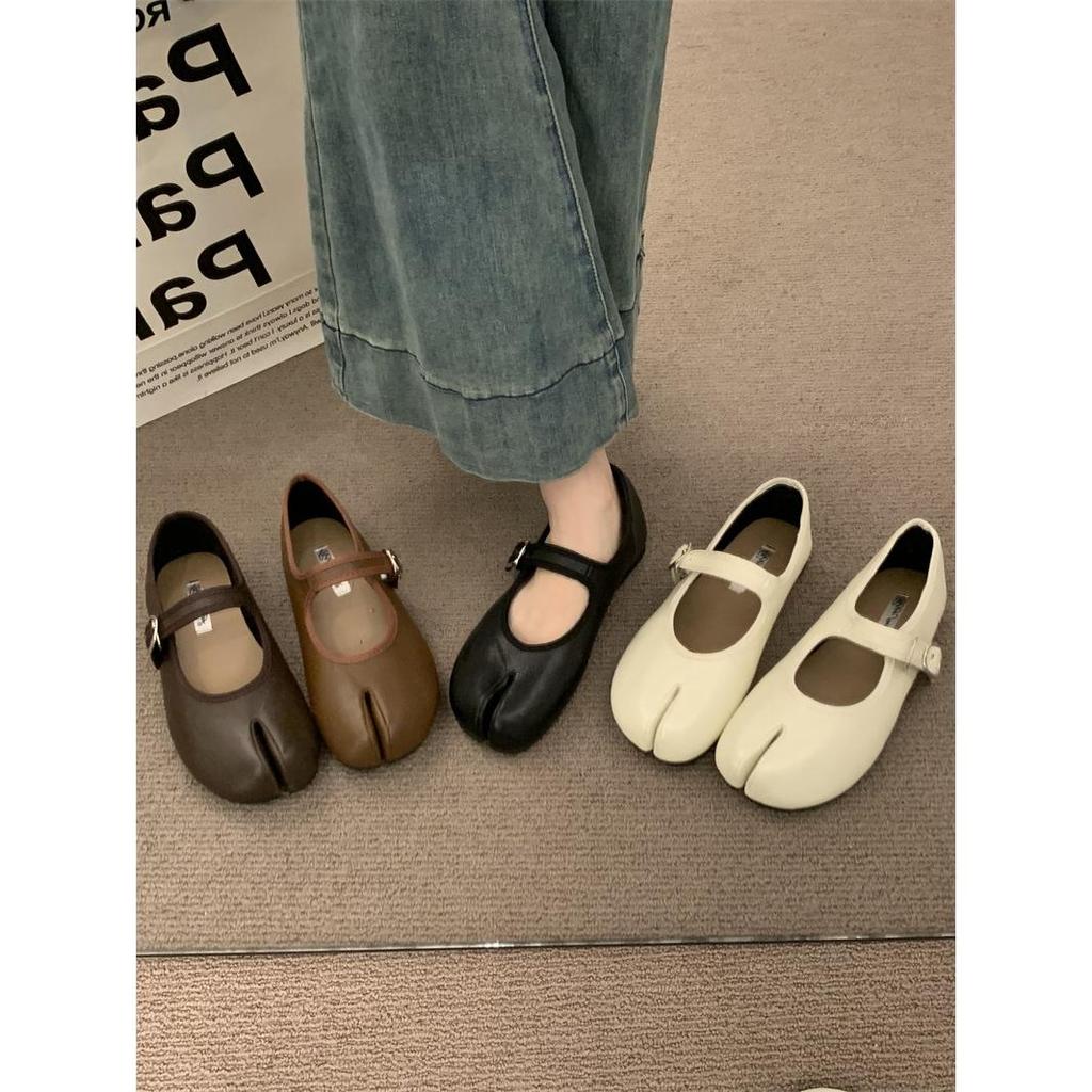 [LAMODE] Mùa Xuân Thu 2026 Phong Cách Mới Phong Cách Hàn Quốc Giày Mary Jane Nữ Khóa Phẳng Thời Tran