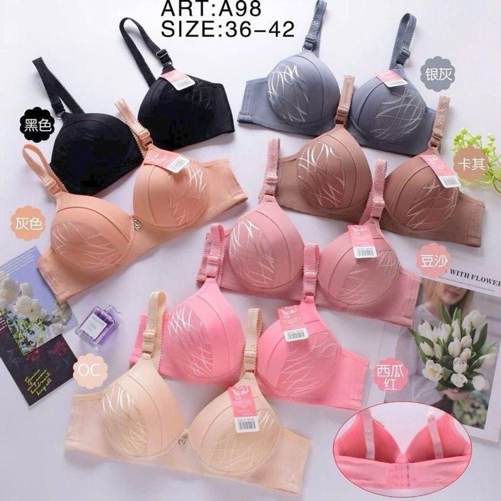 [SALE LỚN-A98]  Áo lót Cotton đệm mỏng - Áo ᵰgực bᶖgsize không gọng cao cấp, chất mịn, mát A98