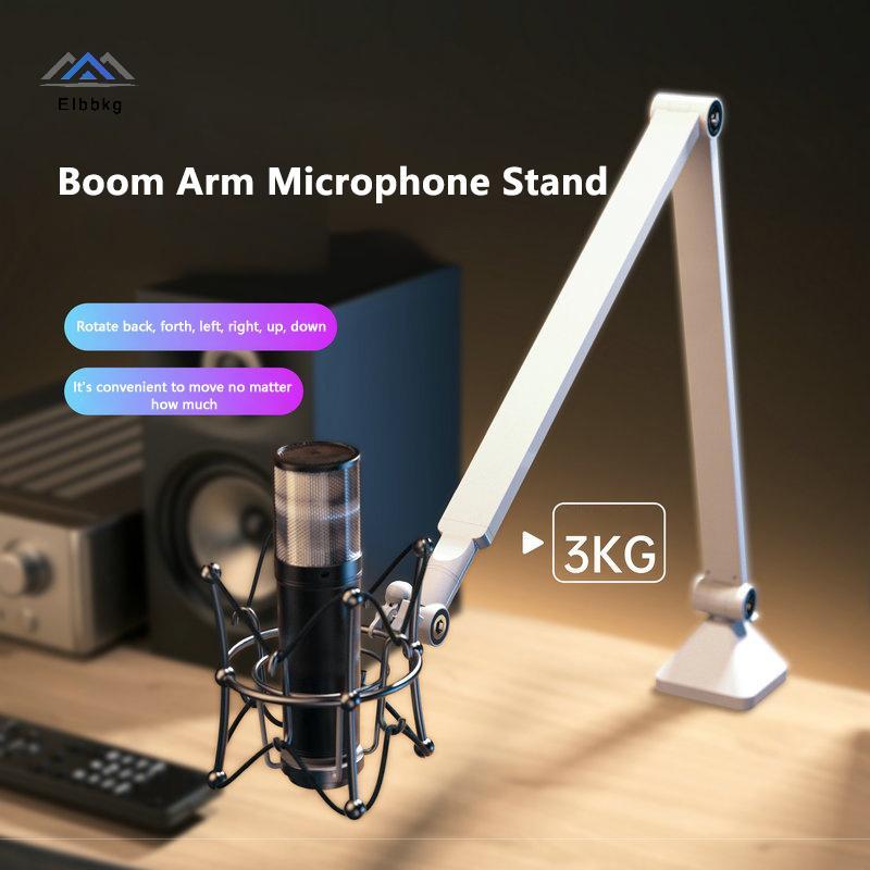 ELBBKG Có Thể Điều Chỉnh Micro Boom Arm Stand Braet Để Chơi Game Phát Trực Tuyến Ghi Âm USB Condense