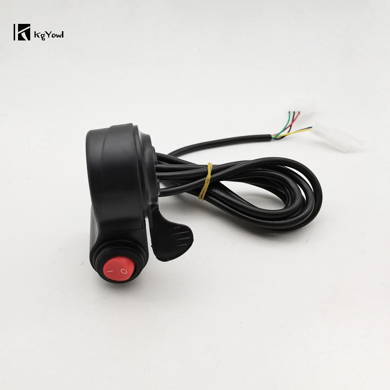 Vôn kế kỹ thuật số phạm vi 12V đến 84V, phù hợp EBike và xe tay ga, kèm giá đỡ 22mm và dây cáp 2 mét