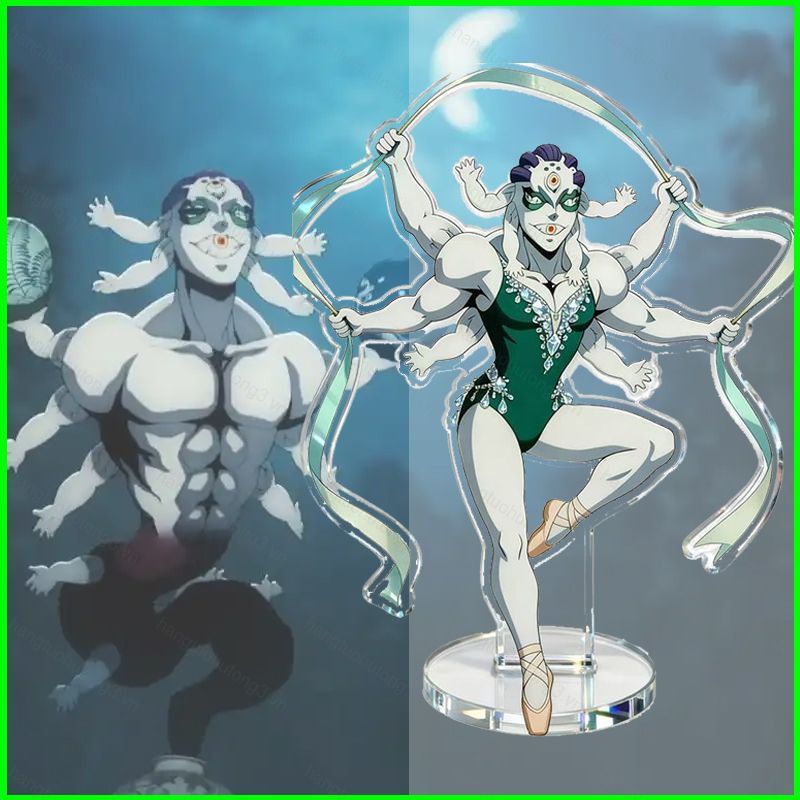 HT3 Demon Slayer Đứng Tấm Gyokko Acrylic Tấm Đứng Ký Anime Để Bàn Trang Trí TH3