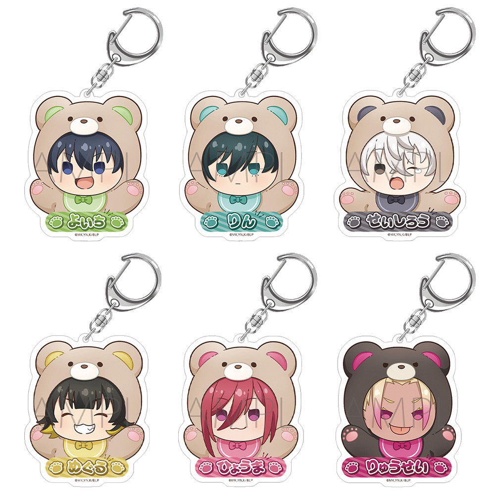 Blue Lock Intimidation Series Michael Kaiser Sae Itoshi Aiku Oliver Ryusei Shidou Rin Itoshi cute Ch