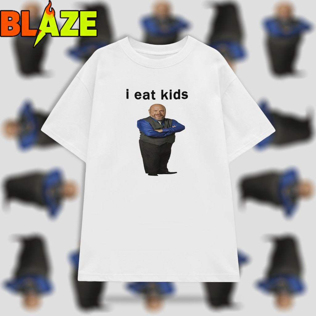 COD BLAZE Áo Thun Tay Lỡ Cotton Unisex , Áo Phông Nam Nữ Form Rộng Basic Oversize Boi Phố - I Eat Ki