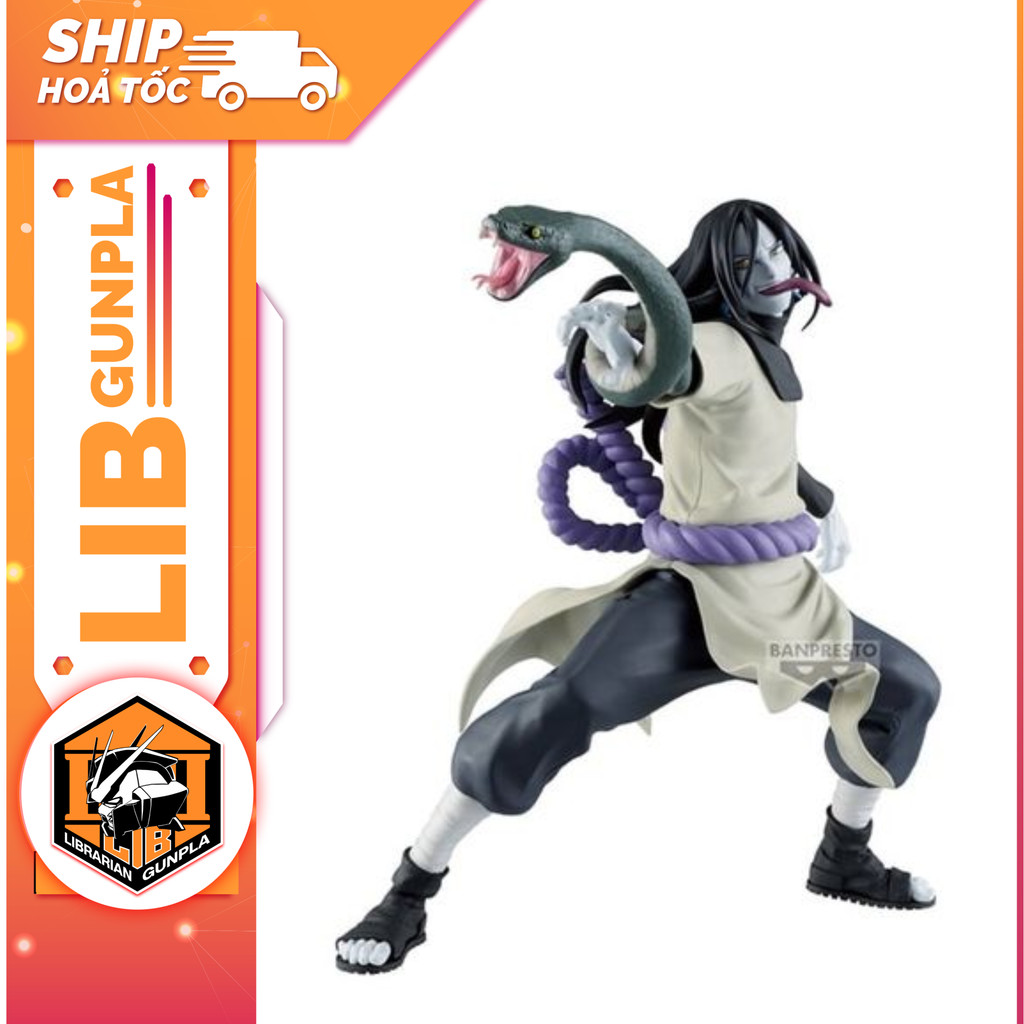 Mô hình Anime Figure Banpresto - Vibration Stars - Naruto Shippuden - Orochimaru