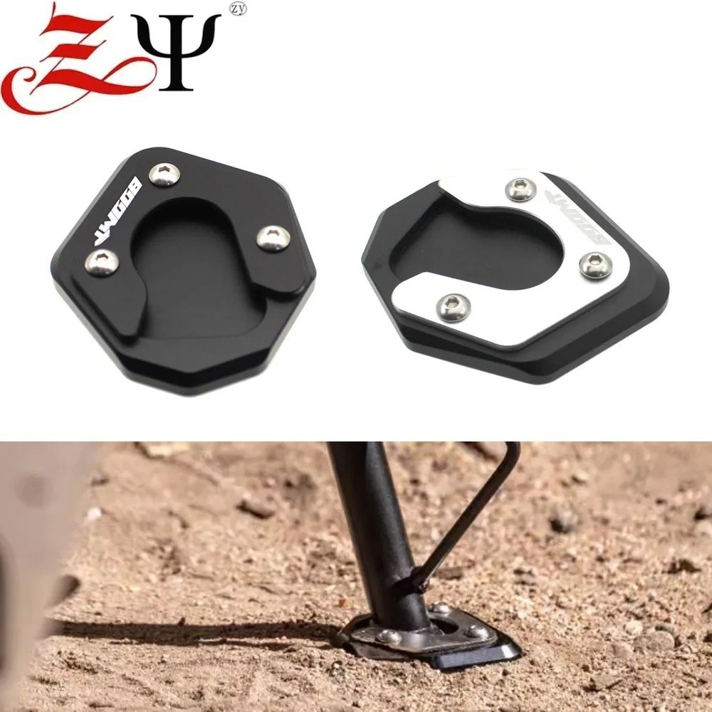 [Giá sự kiện] Thích hợp cho lò xo Breeze CF800MT Xe máy Sửa đổi Hợp kim nhôm Hỗ trợ bên hông Bàn châ