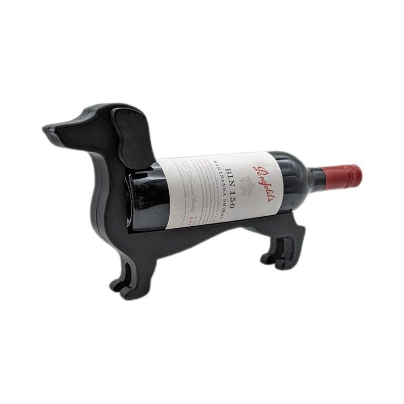 Hot Sale#New Product Dog Wine Bottle Holder Dachshund Dog Red Wine Bottle Rack Wine Bottle Support H