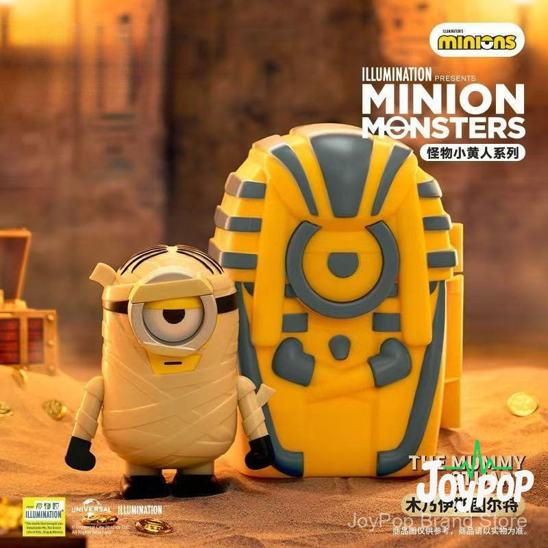 Hàng sẵn có [Chính hãng] Minions Monster Series Clockwork Movable Funny Minions cos Ma cà rồng Hình 