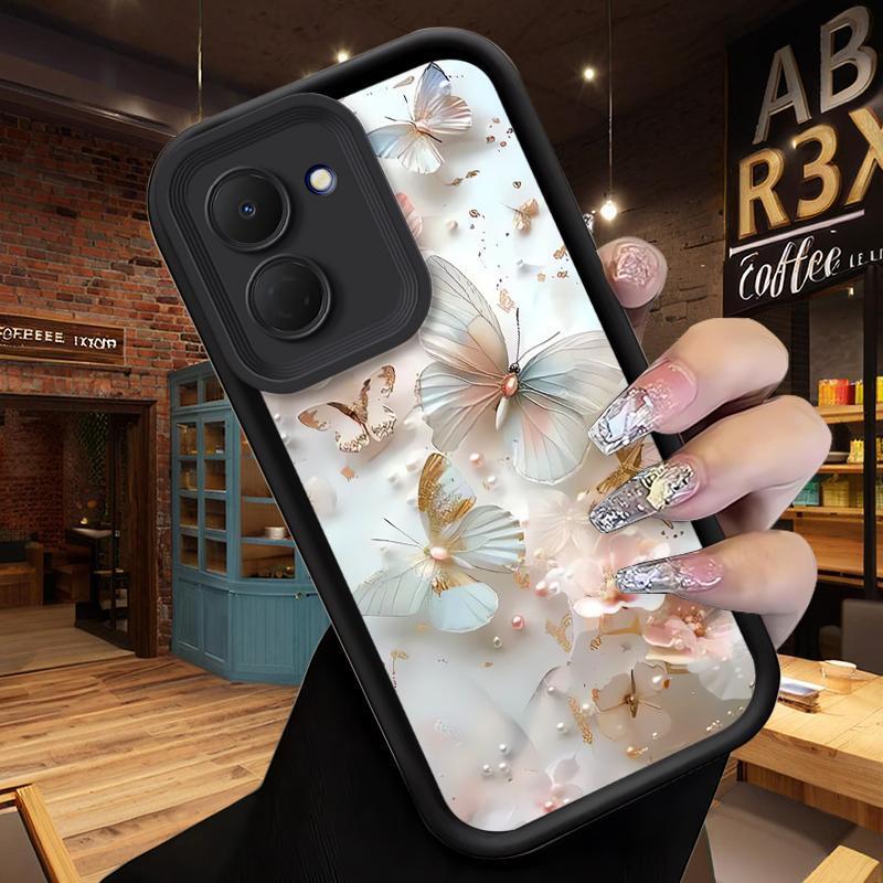 Vỏ Cho Tecno Spark GO 3 Spark GO 2 Spark Go 1 Vỏ Điện Thoại Hoa Bướm Tinh Tế Techno Spark GO3 GO2 Go