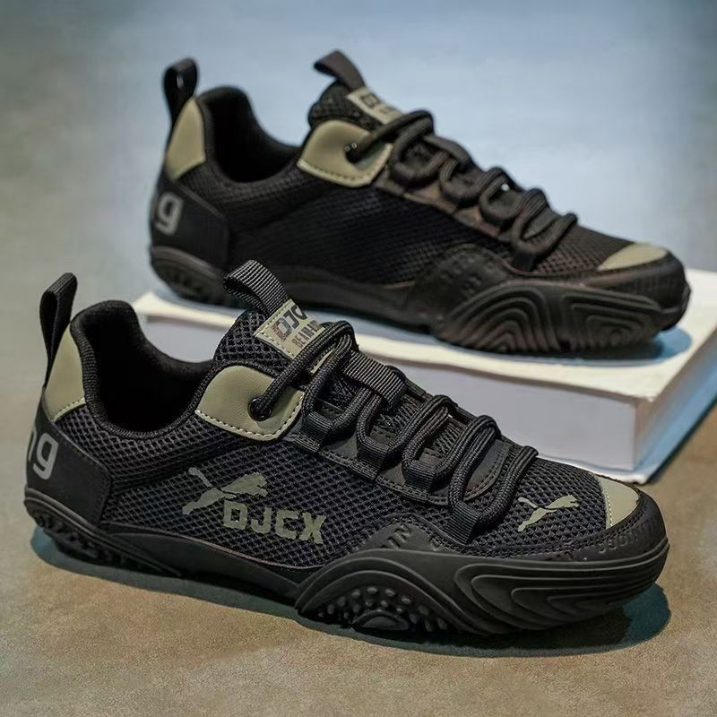 [Chống Trơn Trượt Nhẹ] Giày Nam 2025 Thời Trang Lưới Khử Mùi Giày Đế Mềm Giày Thể Thao Lái Xe Thoáng Khí