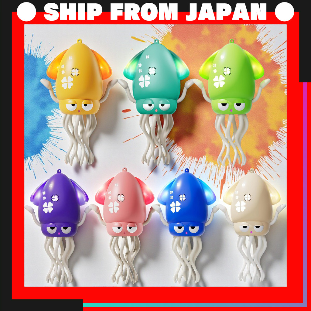 Electric Dancing Octopus Toy with LED & Music, Rechargeable Crawling Interactive Toy for Kids & Pets