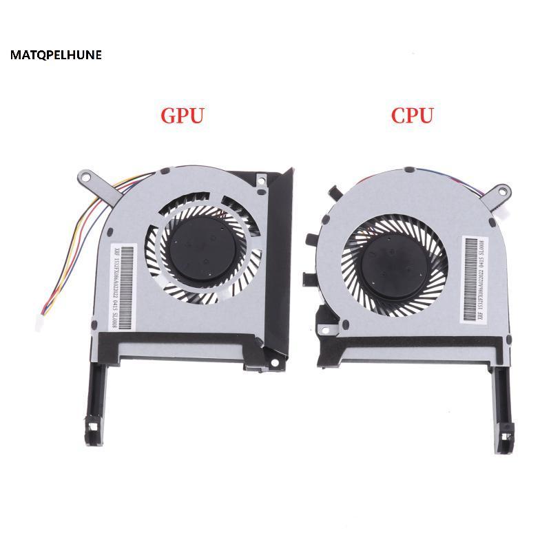 MATQPELHUNE Laptop CPU GPU Quạt Làm Mát Cho Asus TUF Gaming TUF Gaming FX506 FX95D FX505GM FX86 FX50