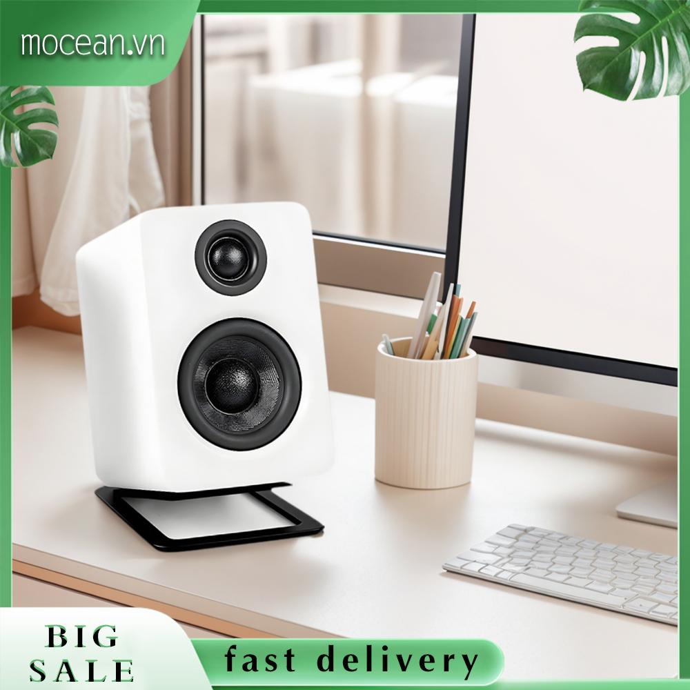 [mocean.vn] Đế loa máy tính Giá đỡ loa để bàn Giá đỡ kim loại cho loa PC