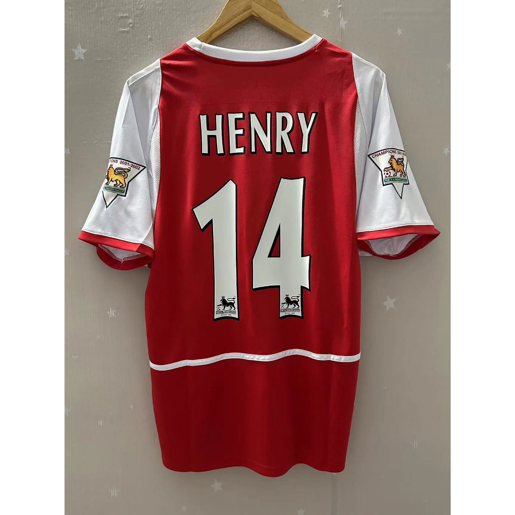 Áo Bóng Đá Retro 2002-04 Cao Cấp, Tùy Chỉnh Thiết Kế Cho Sân Vận Động Emirates