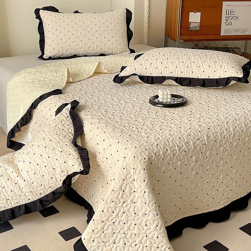 Bộ ga giường phong cách Hepburn dành riêng cho tatami, bộ 3-4 món, ga giường chống trượt phù hợp cho
