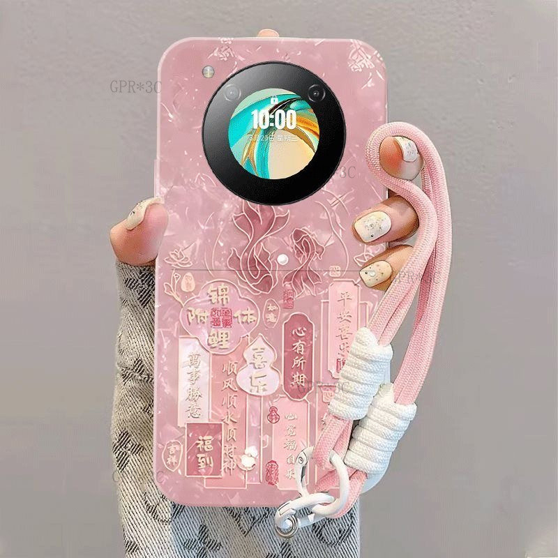 Ốp lật Libero cho ZTE Libero Flip / Nubia Flip 6,9 inch Vỏ họa tiết cá chép may mắn