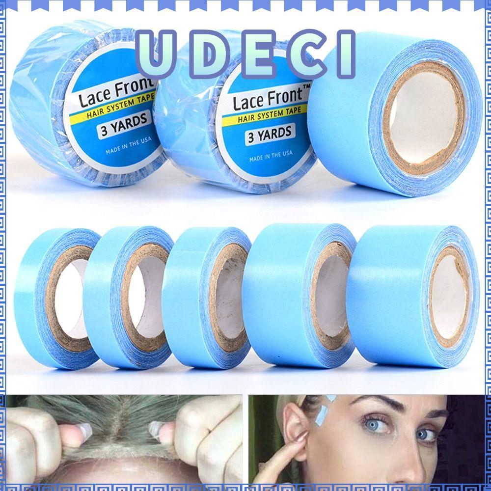 UDECI 3Yards / Cuộn Ren Phía Trước Keo Dán Chắc Chắn Ultra Hold Wig Tape, Băng Hệ Thống Tóc Chống Th