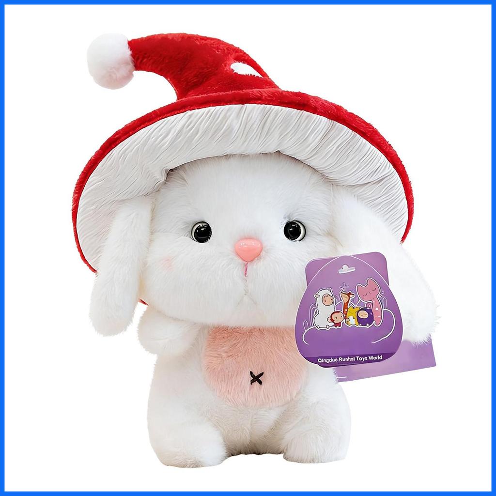 Sang Trọng Thỏ Phục Sinh Sang Trọng Đồ Chơi Thỏ Gối Trang Trí Cuddly Nấm Mũ Thỏ Búp Bê Cho Trẻ Em Bé