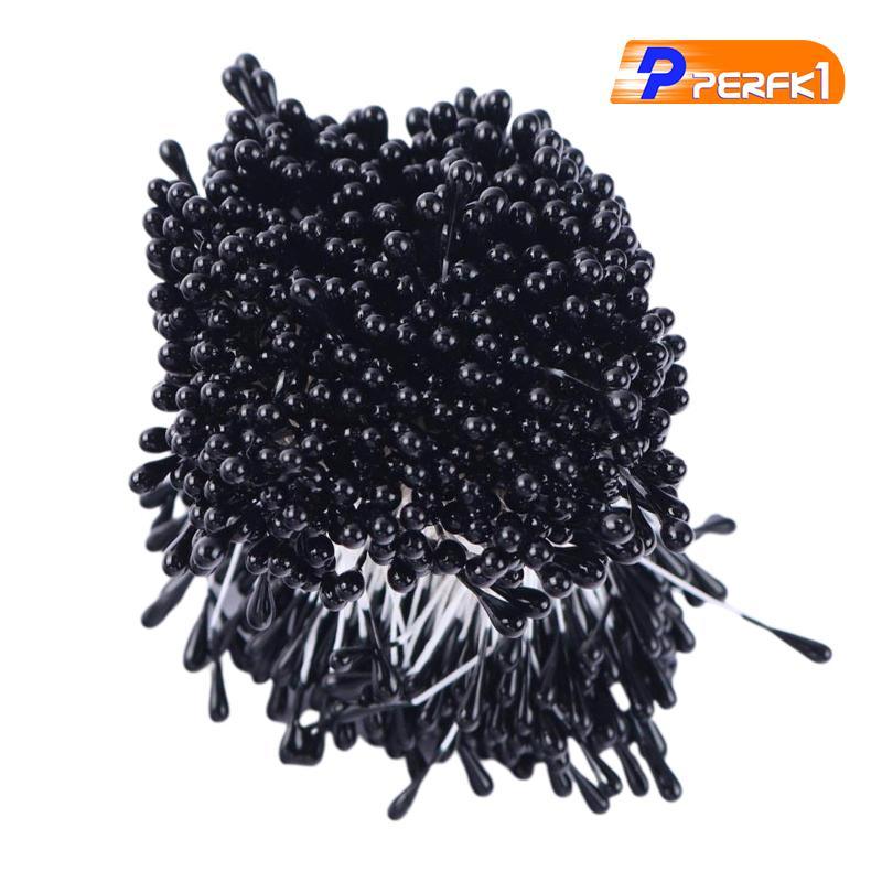 1800x Matte Effect Hoa nhân tạo Stamen Double Buds Heads Dây bông