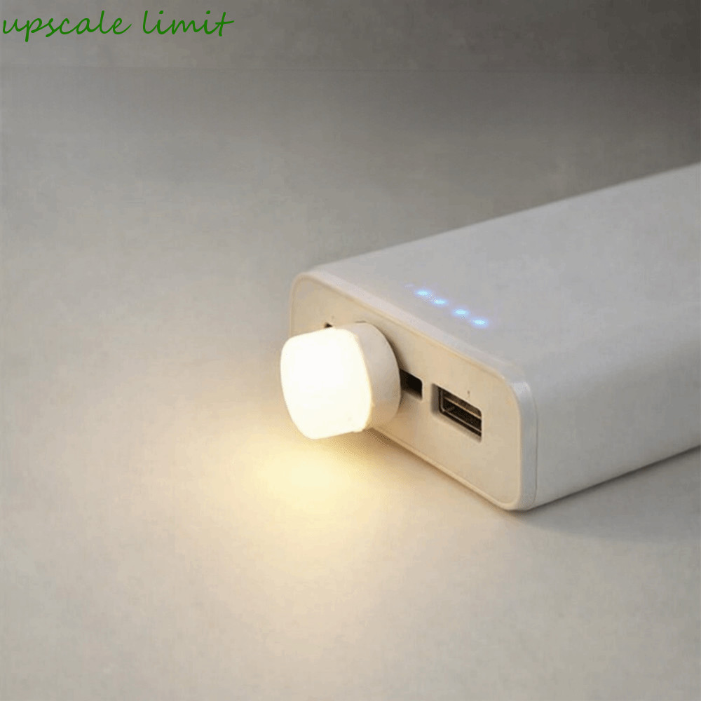 Đèn ngủ LED mini UPSCALE LIMIT, Công nghệ LED Đèn ngủ mini mini USB, Đèn sách hình tròn Tiết kiệm nă
