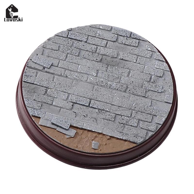 1 / 64 Mẫu Xe Hiển Thị Đế 1 / 64 Hình Diorama Đế PP Thu Nhỏ Cảnh Nền Tảng Cho Diorama Xây Dựng Xe Th